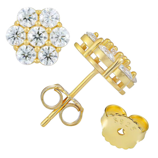 FLOWER STUD EARRING