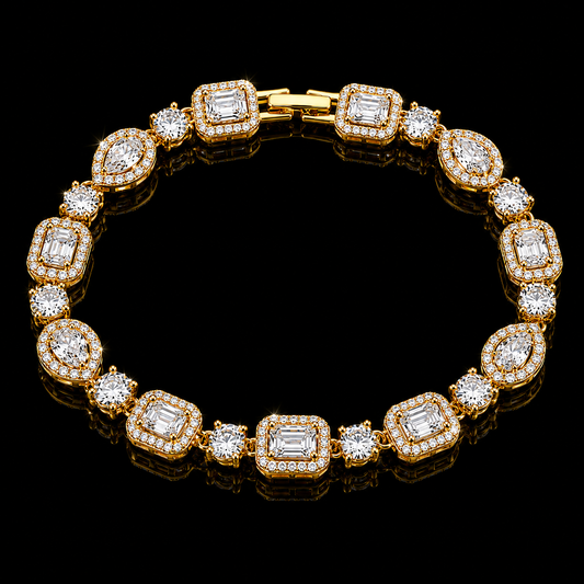 ICED MULTI STONE BRACELETS