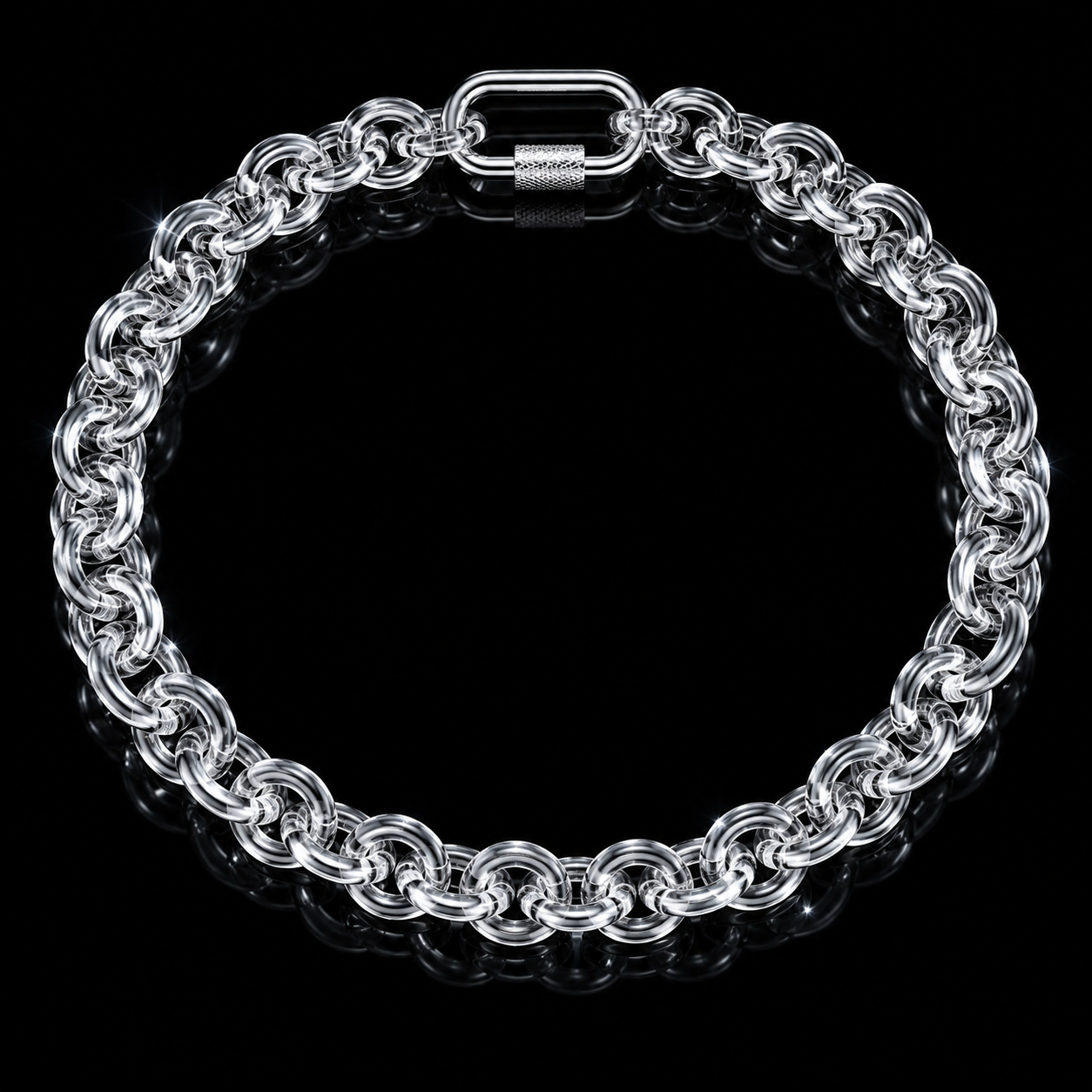 INFINITY SPIKE CHAIN NECKLACE