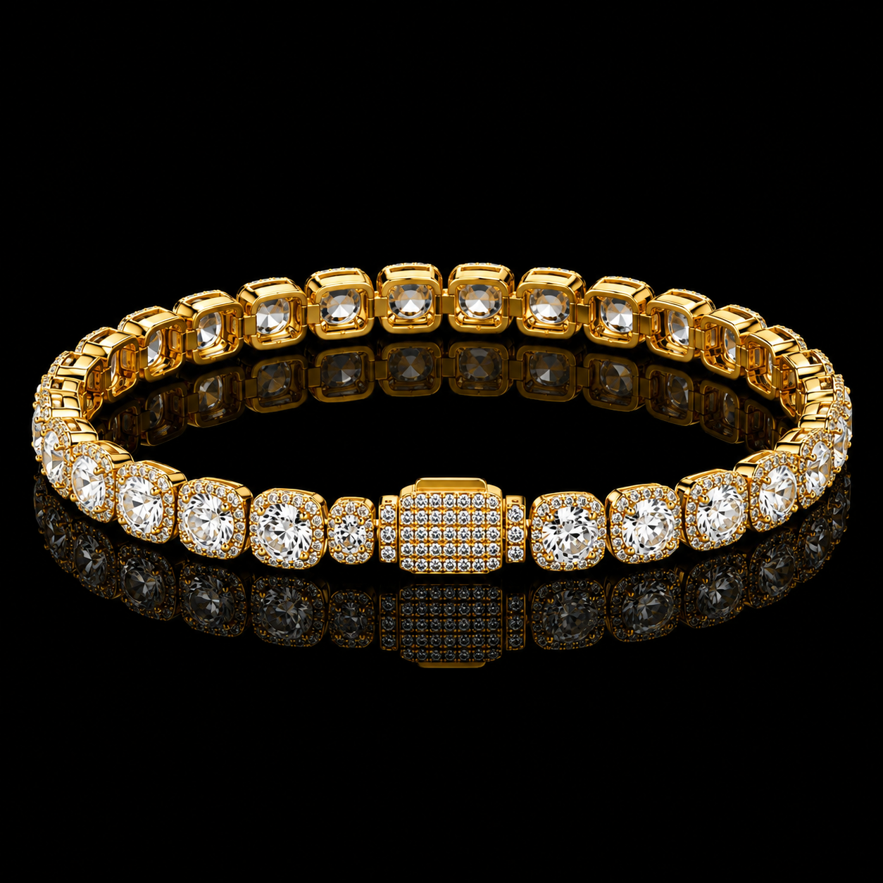 ICED LUXE TENNIS BRACELET