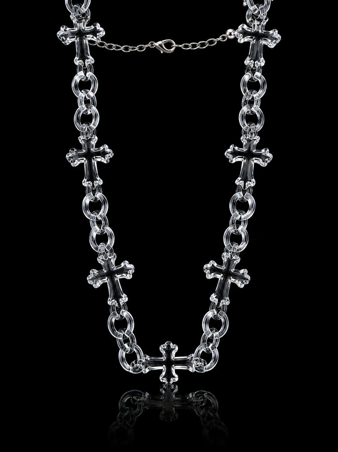 INFINITY CROSS CHAIN NECKLACE