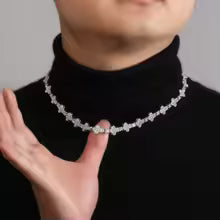 STAR CLOVER LOCK CHAIN