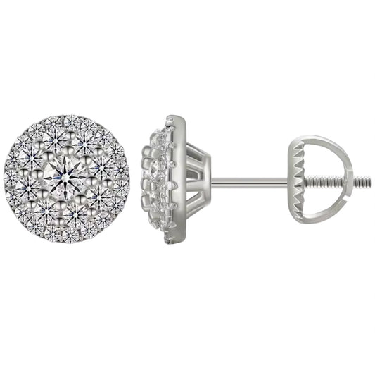 SPHERE BLOOM STUD EARRINGS