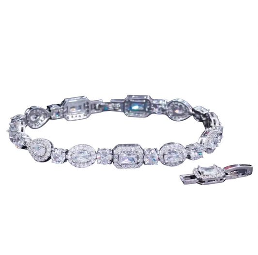 ICED MULTI STONE BRACELETS