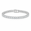 2mm 15cm / Moissanite with GRA