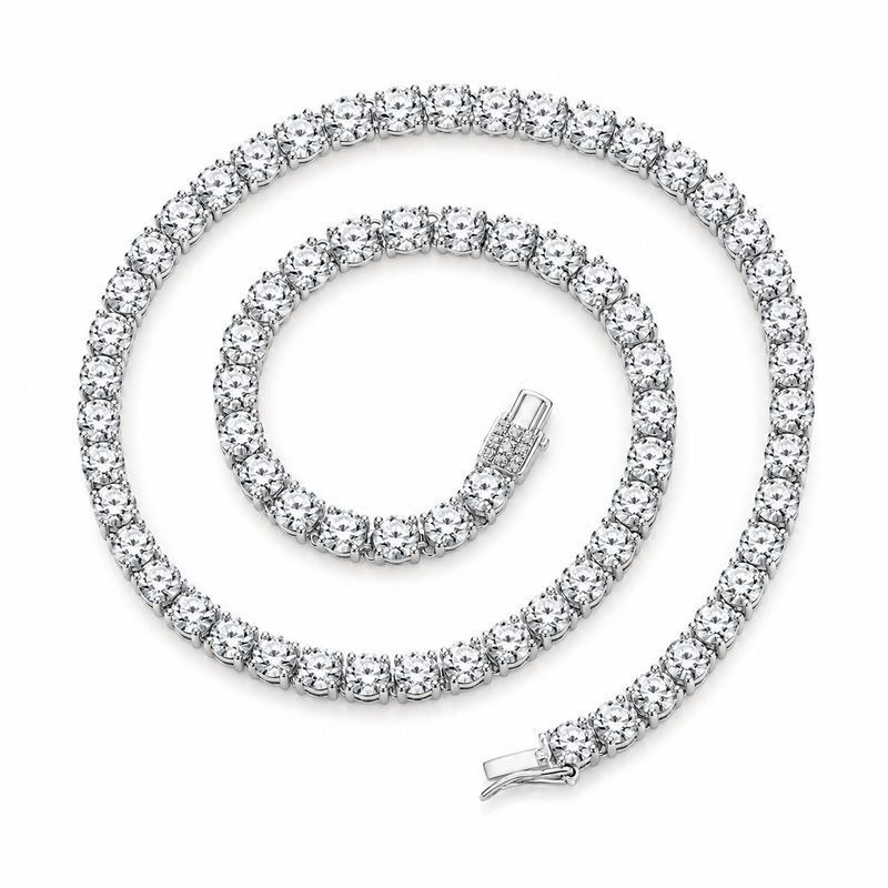 Moissanite Tennis Chain