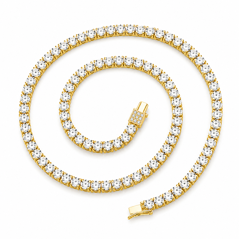 Moissanite Tennis Chain