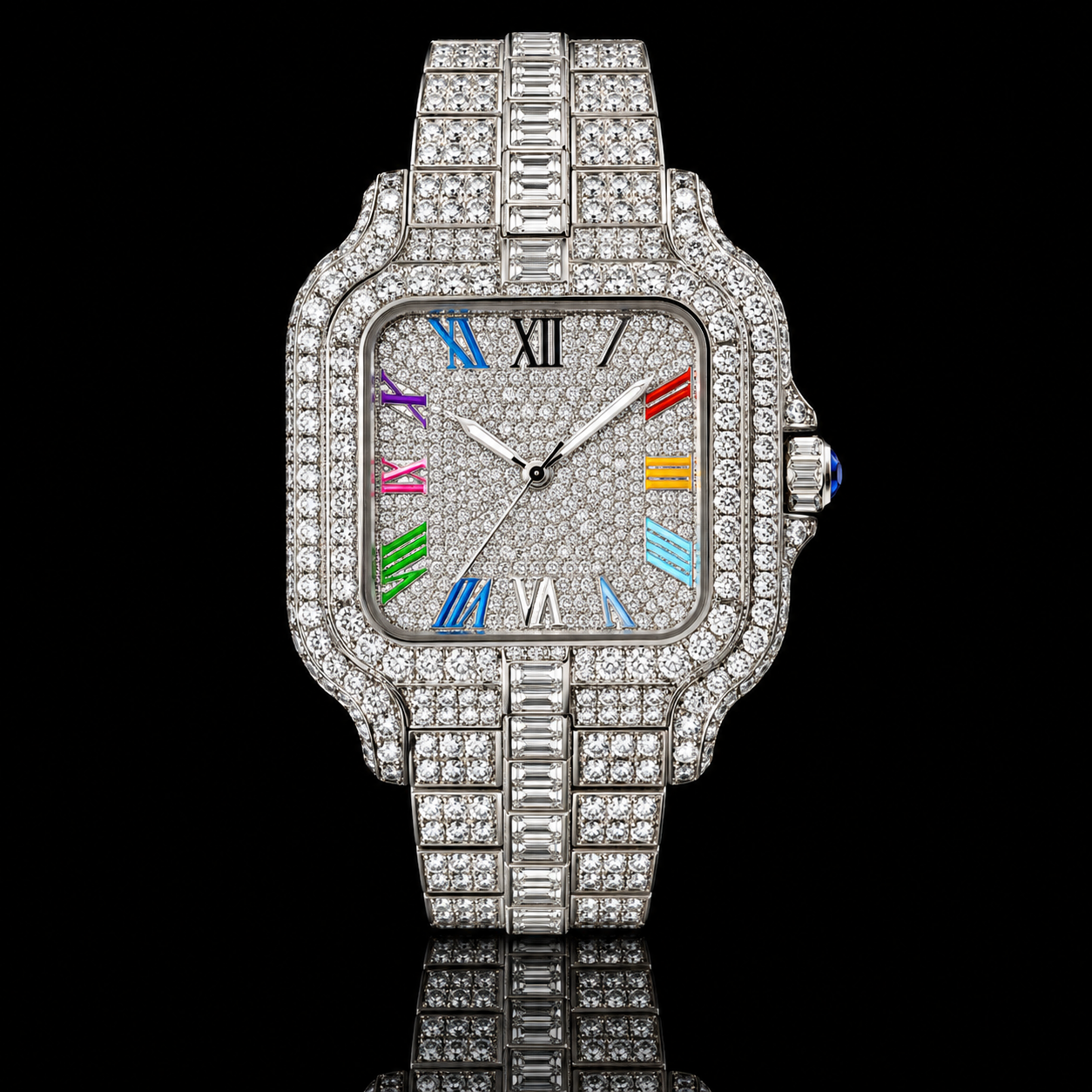 ROYAL ICE SQUARE WATCH