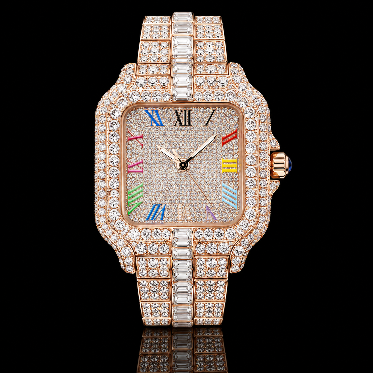 ROYAL ICE SQUARE WATCH