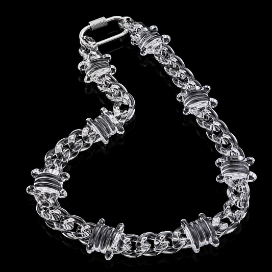 INFINITY SPIKE CHAIN NECKLACE