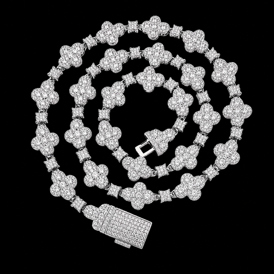 STAR CLOVER LOCK CHAIN