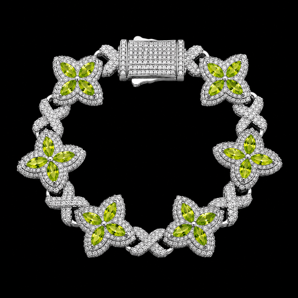 INFINITY CLOVER BRACELET