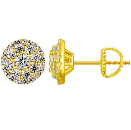 SPHERE BLOOM STUD EARRINGS