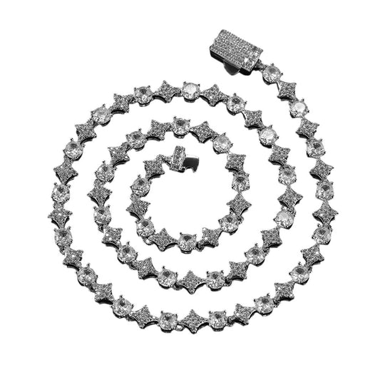 CELESTIAL ICE STAR TENNIS CHAIN